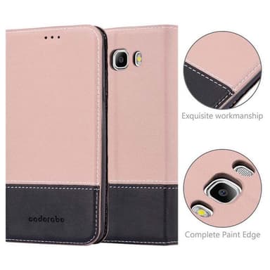 Samsung Galaxy J7 2016 Etui Case Cover (Lyserød)