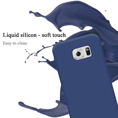 Samsung Galaxy S6 EDGE PLUS Cover Etui Case (Blå)