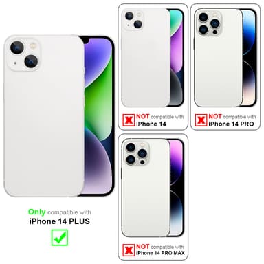 Cover iPhone 14 PLUS Etui Case (Lyserød)