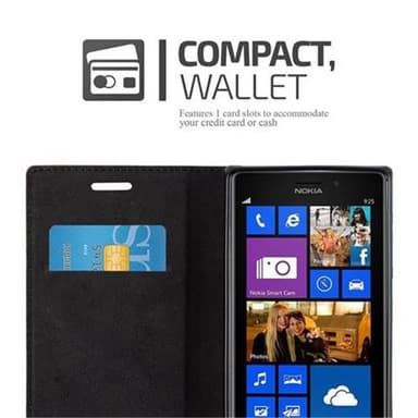 Nokia Lumia 925 Cover Etui Case (Brun)