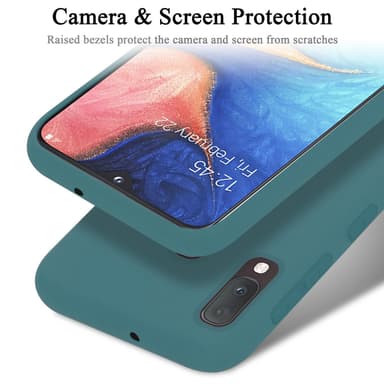Samsung Galaxy A10e / A20e Cover Etui Case (Grøn)
