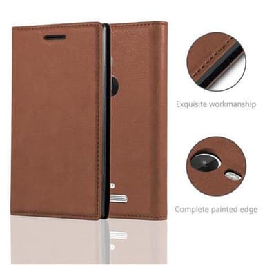 Nokia Lumia 925 Cover Etui Case (Brun)
