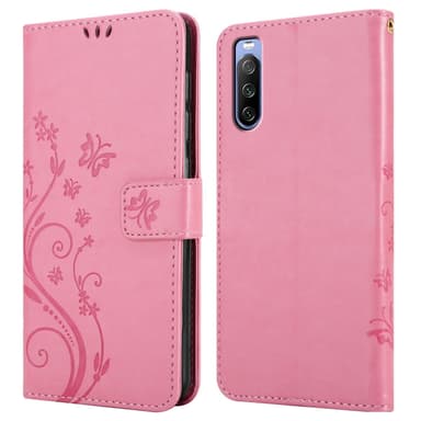 Sony Xperia 10 III Pungetui Cover Case (Lyserød)