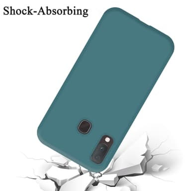 Samsung Galaxy A10e / A20e Cover Etui Case (Grøn)