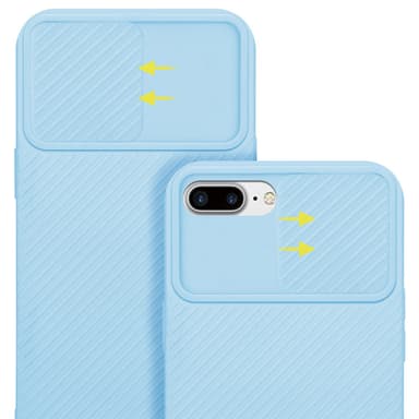 iPhone 7 PLUS / 7S PLUS / 8 PLUS Cover Etui Case (Blå)