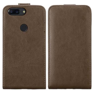 OnePlus 5T Pungetui Flip Cover (Brun)