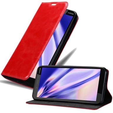 Nokia 1 PLUS Cover Etui Case (Rød)