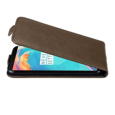 OnePlus 5T Pungetui Flip Cover (Brun)