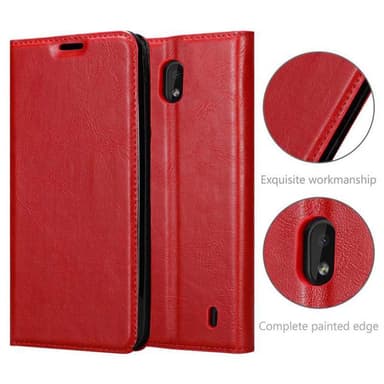 Nokia 1 PLUS Cover Etui Case (Rød)