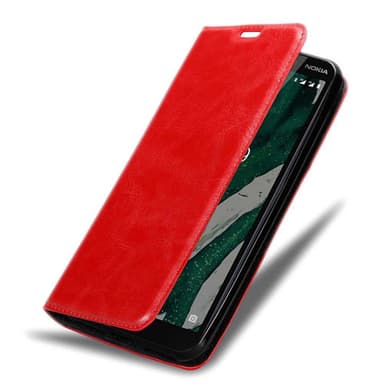 Nokia 1 PLUS Cover Etui Case (Rød)