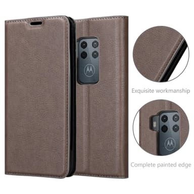 Motorola ONE PRO / ONE ZOOM Cover Etui Case (Brun)