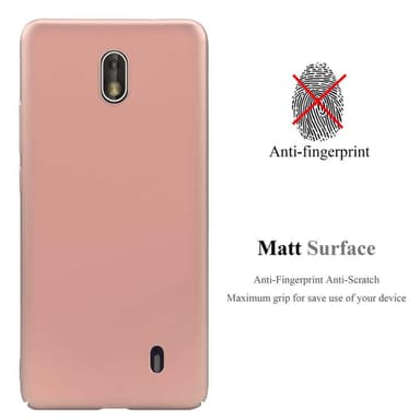 Nokia 1 2018 Cover Etui Case (Lyserød)