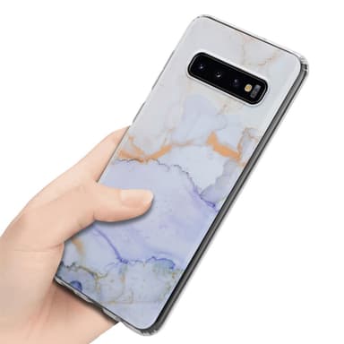 Samsung Galaxy S10 4G Pungetui Cover Case (Hvid)