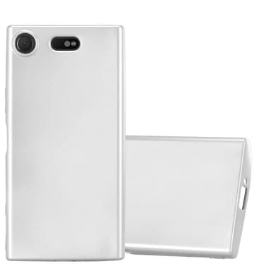 Sony Xperia XZ1 COMPACT Cover Etui Case (Sølv)
