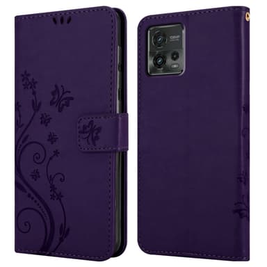 Motorola MOTO G72 Pungetui Cover Case (Lilla)