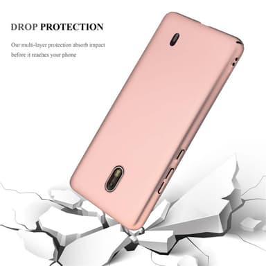 Nokia 1 2018 Cover Etui Case (Lyserød)