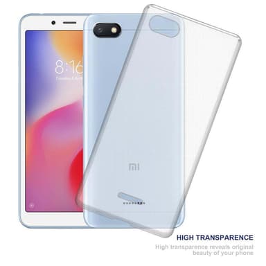Xiaomi RedMi 6A Cover TPU Etui (Gennemsigtig)