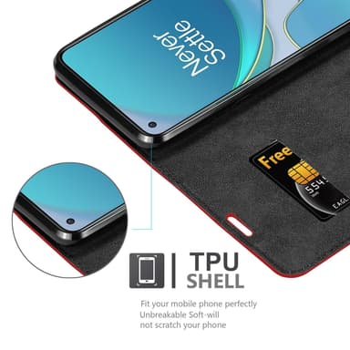 OnePlus 8T Cover Etui Case (Rød)