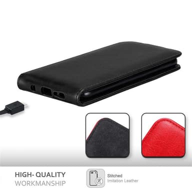 Samsung Galaxy NOTE 10 Pungetui Flip Cover (Sort)