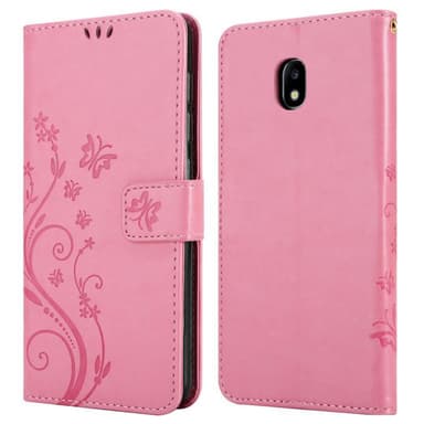 Samsung Galaxy J3 2017 Pungetui Cover Case (Lyserød)