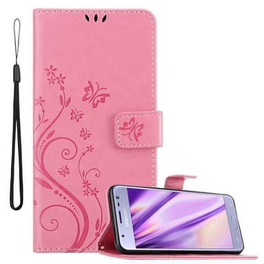 Samsung Galaxy J3 2017 Pungetui Cover Case (Lyserød)