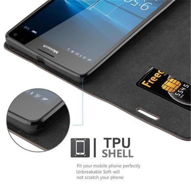 Nokia Lumia 950 XL Cover Etui Case (Brun)