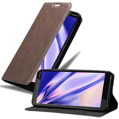 Nokia 1 PLUS Cover Etui Case (Brun)