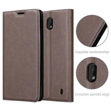 Nokia 1 PLUS Cover Etui Case (Brun)