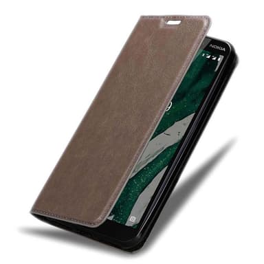 Nokia 1 PLUS Cover Etui Case (Brun)