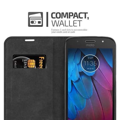 Motorola MOTO G5S Cover Etui Case (Brun)