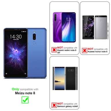 MEIZU NOTE 8 Skærmbeskytter Beskyttelsesglas