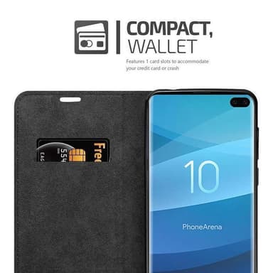 Samsung Galaxy S10 PLUS Cover Etui Case (Sort)