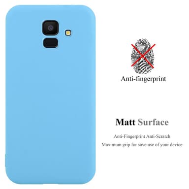 Cover Samsung Galaxy J6 2018 Etui Case (Blå)