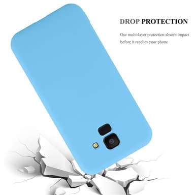 Cover Samsung Galaxy J6 2018 Etui Case (Blå)