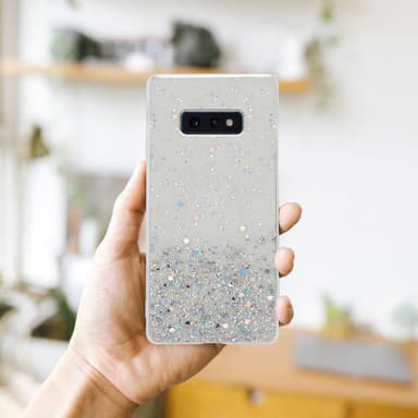 Samsung Galaxy S10e Cover Etui Case (Gennemsigtig)