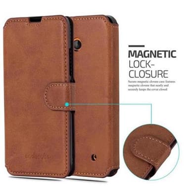 Nokia Lumia 640 Pungetui Cover Case (Brun)
