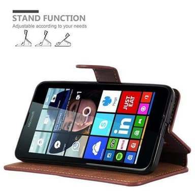 Nokia Lumia 640 Pungetui Cover Case (Brun)