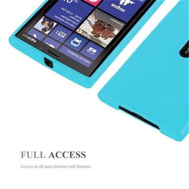 Nokia Lumia 920 Etui Case Cover (Blå)