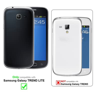 Samsung Galaxy TREND LITE Cover Etui Case (Grøn)
