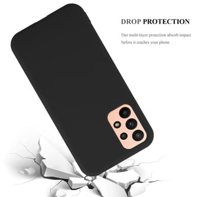 Cover Samsung Galaxy A23 4G Etui Case (Sort)