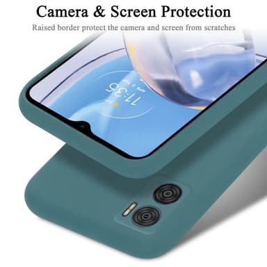 Motorola MOTO E22 / E22i Cover Etui Case (Grøn)