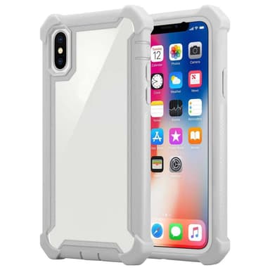 iPhone XS MAX Etui Case Cover (Grå)