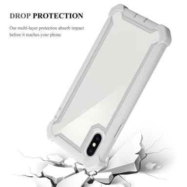 iPhone XS MAX Etui Case Cover (Grå)
