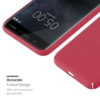 Nokia 5 2017 Cover Etui Case (Rød)