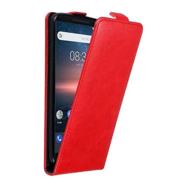 Nokia 8 Sirocco Pungetui Flip Cover (Rød)