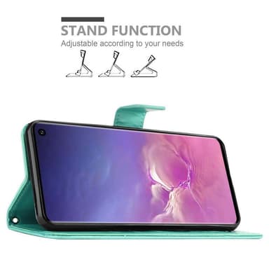 Samsung Galaxy S10 4G Pungetui Cover Case (Turkis)