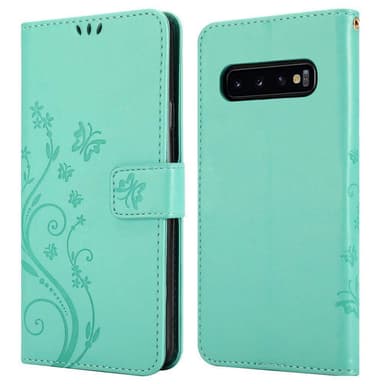 Samsung Galaxy S10 4G Pungetui Cover Case (Turkis)