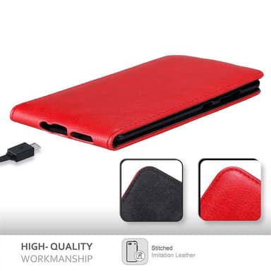 Nokia 8 Sirocco Pungetui Flip Cover (Rød)