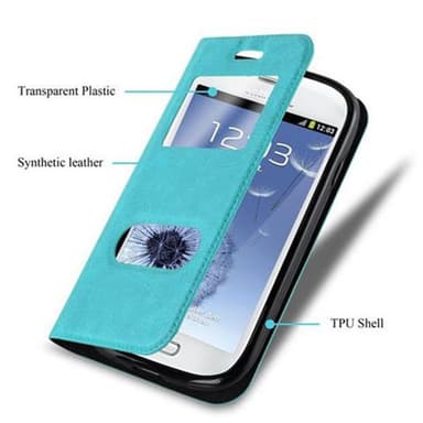 Pungetui Samsung Galaxy S3 MINI Cover Case (Turkis)