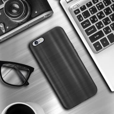 Cover iPhone 6 PLUS / 6S PLUS Etui Case (Sort)